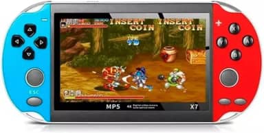 Mingzhe Console de videogame portátil de 5,1 polegadas eony Plus Jogadores de jogos portáteis Double Rocker 8 GB de memória construído em 1000 jogos MP5 controlador de jogo