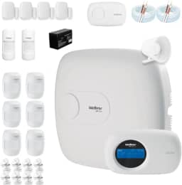Kit Central de Alarme AMT 2018 E Intelbras 12 sensores Completo Monitorada via Internet com Aplicativo para Celular