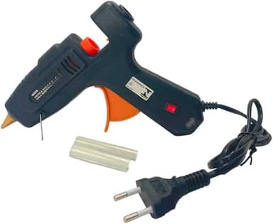 Pistola de Cola Quente Elétrica Bivolt Profissional para Artesanato e Reparos Aquecimento Rápido