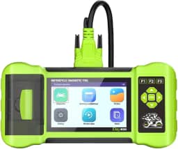 TopDiag M300 Instrumento de diagnóstico para motocicletas, testador de bateria, suporte para atualização e impressão de software, leitor de código de falha de diagnóstico