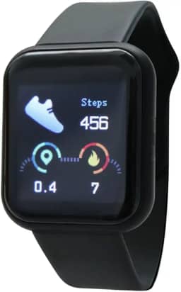 Relogio Smartwatch Bluetooth Monitor Cardíaco Pedômetro Controle Música Foto Tela Função Abane Notificações Redes Sociais Compatível Android iOS Pulseira Silicone Orizom LED