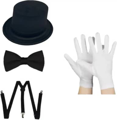 Fantasia Mímico Halloween Carnaval Festas