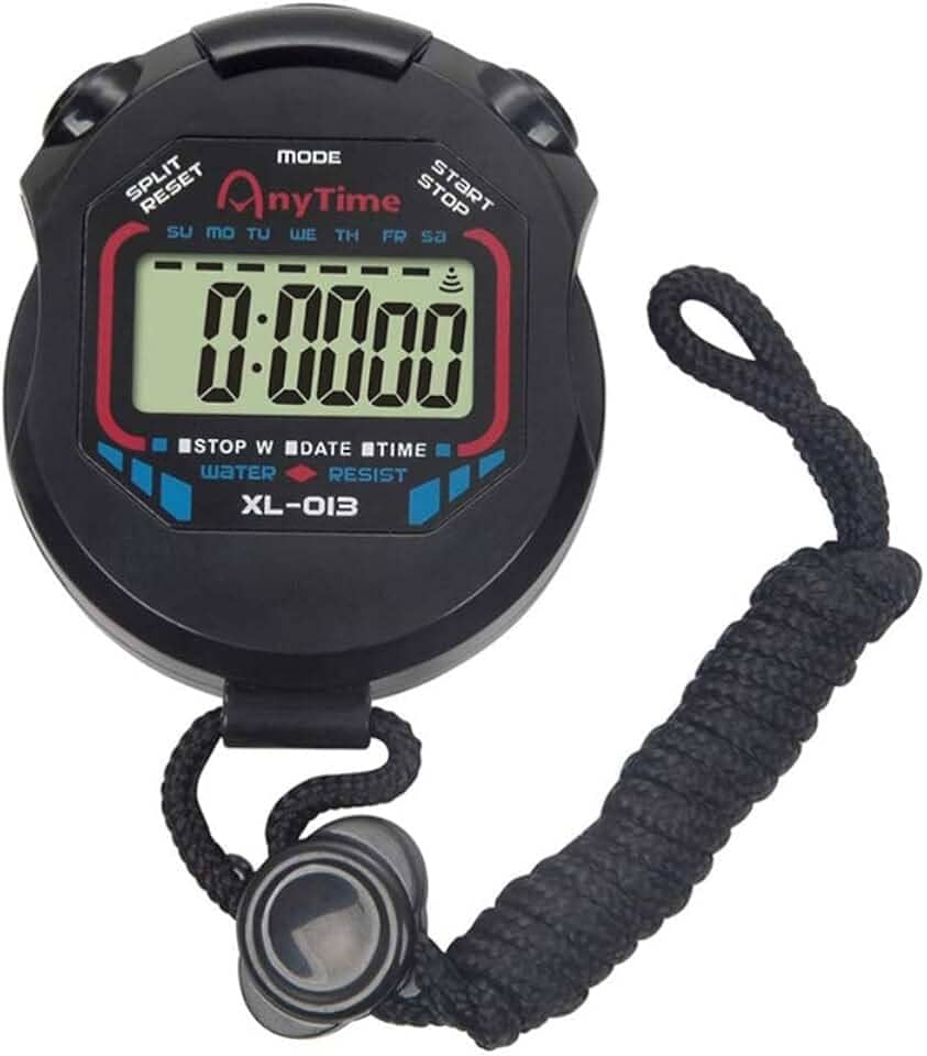 Cronômetro digital Besportble, cronômetro, esportivo, cronômetro, cronômetro, cronômetro com função de alarme para natação, corrida, fitness