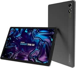 Tablet Positivo Vision TAB 10 4GB RAM 128GB Armazenamento, Octa-Core, 13MP + Selfie 5MP, Bateria 6000mAh, Tela 10.1“ HD, Wifi AC e 4G, Full Lamination