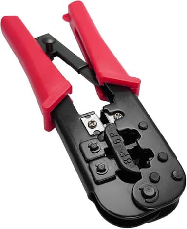 Pier Telecom, Alicate de Crimpar RJ45 RJ12 RJ11 com Catraca