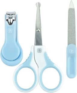 Pimpolho Kit de Cuidado com Bebe 3 Peças Azul