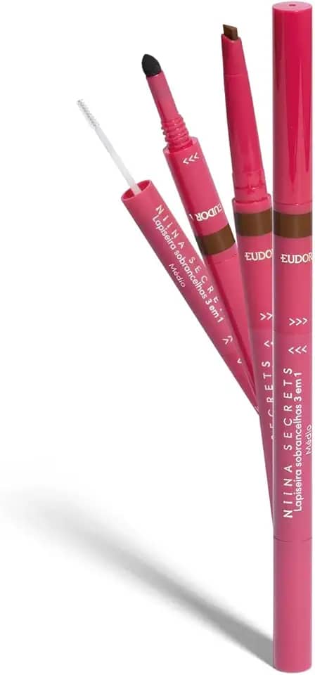 Eudora Niina Secrets 3 em 1 Lapiseira Sobrancelha Média 1,1g