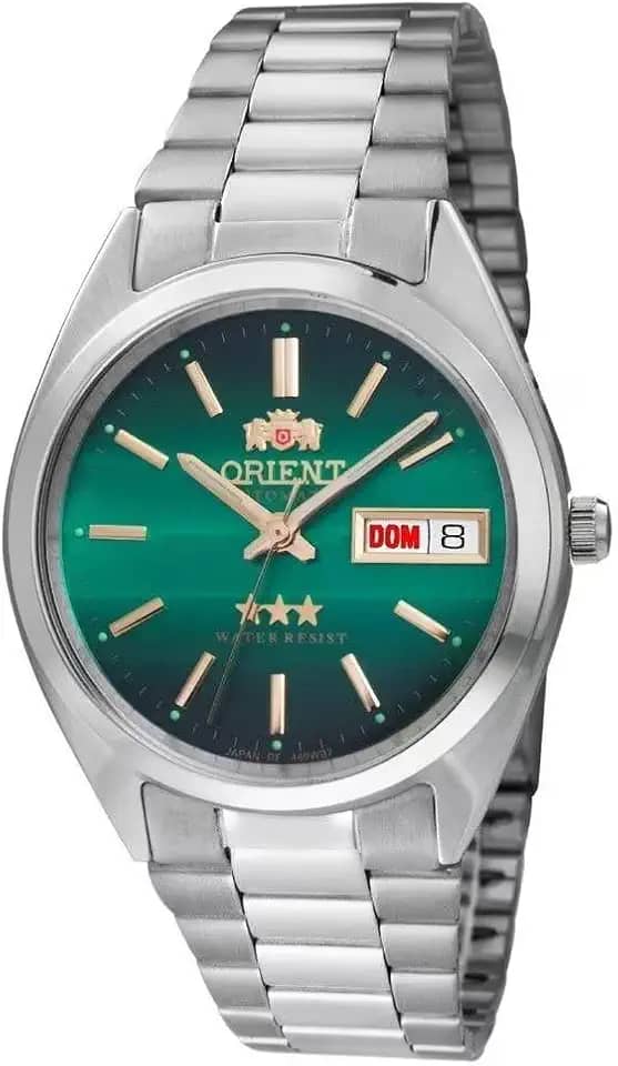 Relógio Orient Masculino Automático Verde Tradicional + NF-e