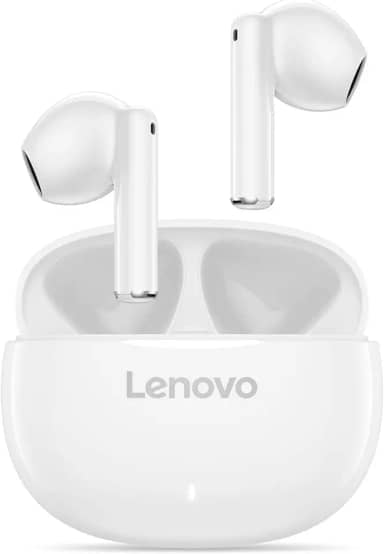 Fones de ouvido estéreo sem fio Lenovo E310 - Branco