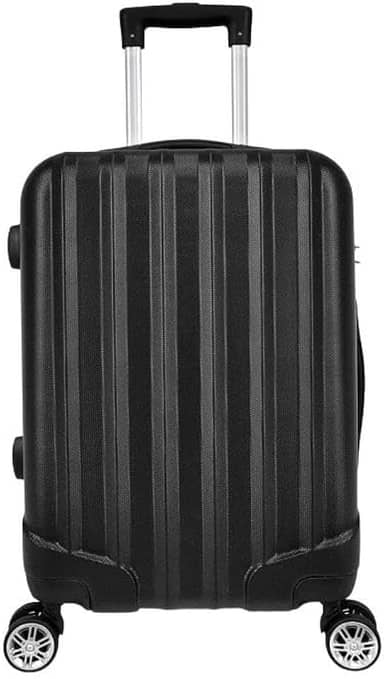 Mala de Bordo ABS 4 Rodas Future Fortt Preta - MFB01-PT