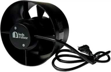 Exaustor Axial leds indoor – Silencioso, Potente, Eficiente Para Cultivo Banheiro Cozinha Diversos Ambientes (110V 110mm)