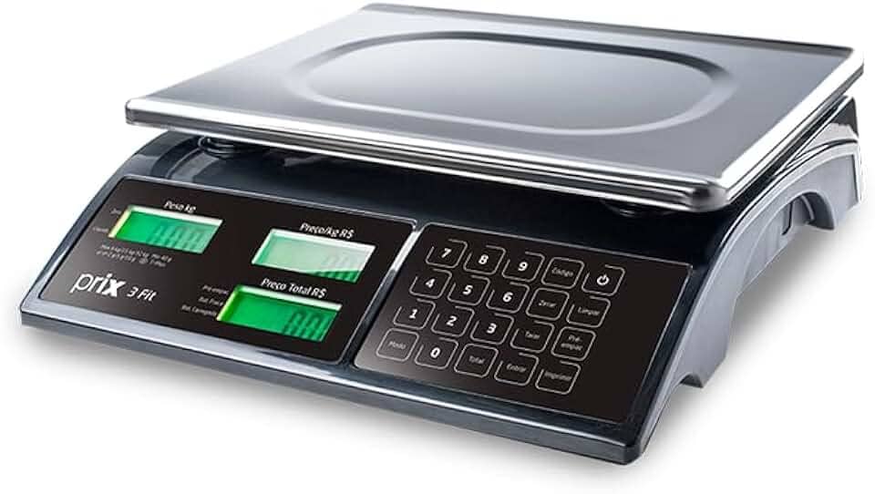 Balança Digital Prix 3 Fit, Capacidade 32kg, com Bateria