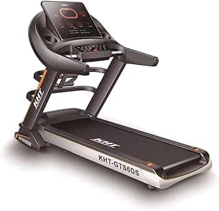 Esteira Ergométrica Profissional KHT GTS-6 Dobrável – 110V/220V Motor 2.5HP – Velocidade até 18km/h – Inclinação Automática – Bluetooth e USB