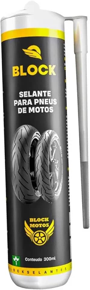 Vacina Selante Preventiva Para Pneus de Moto - Block (300ml)