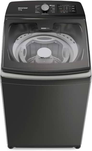 Máquina de Lavar Brastemp 16kg Titânio com Tecnologia Double Wash e Ciclo Tira Manchas Advanced-BWD16A9 110V