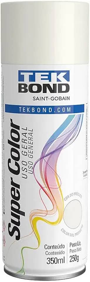 Tinta Aerossol Branco Brilhante Uso Geral 350ml/250g