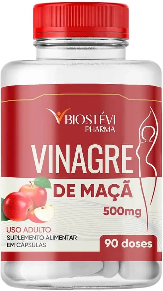 Vinagre de Maçã 500mg 90 Doses