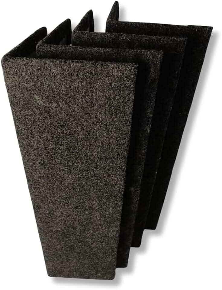 BOXFAN Kit Arranhador para Gatos Protetor de Sofá e Cama Box (Kit com 2 Arranhadores - Kit com 4 Arranhadores) (4 Arranhadores)