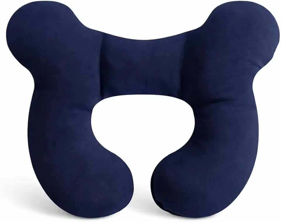 Almofada De Viagem Infantil Segura Cabeça Pescoço Criança (MARINHO)