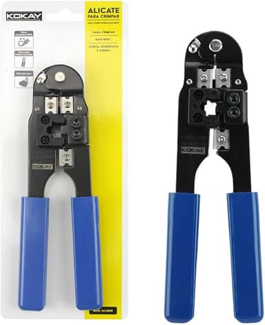 Kokay 056-2210 Alicate para Crimpar Rj45 - Sc - 2210 natural