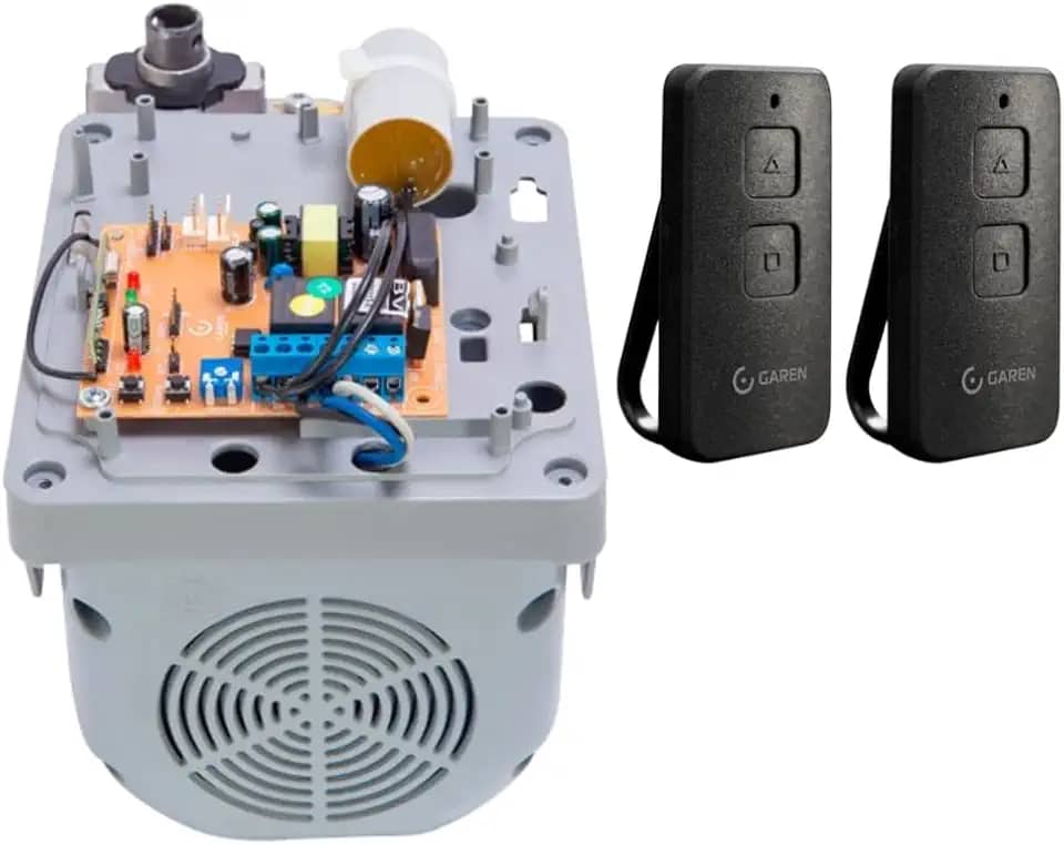 Kit Motor de Portão Garen Basculante BV Duo Speed 1/4 Hp 8 Segundos 220v + Central + Controles