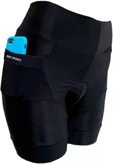 Bermuda de Ciclismo Feminina Rkc Sports em GEL