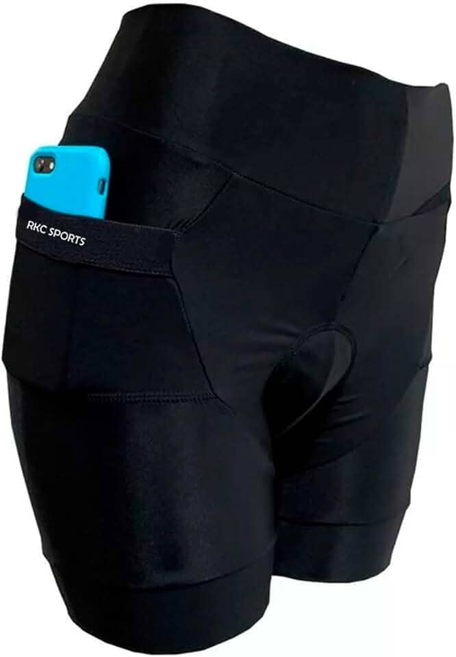 Bermuda de Ciclismo Feminina Rkc Sports em GEL