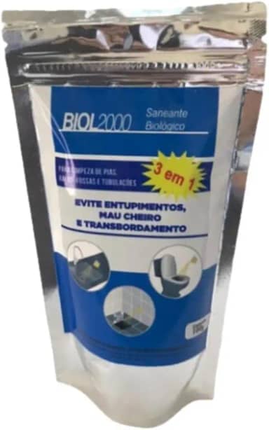 Biol 2000 100g - Limpa Fossa, Caixa De Gordura E Ralos