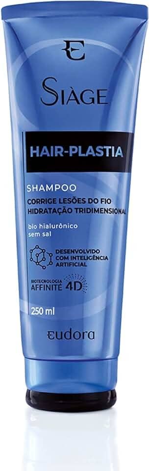 Eudora Siàge Hair-Plastia Shampoo 250ml, Azul