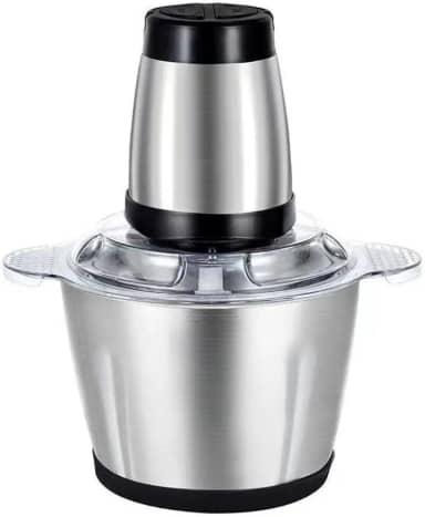 Multiprocessador Elétrico de Alimentos, 2 Litros, Triturador para Carne, Alho e Legumes, Processador de Alimentos para Cozinha, 110V, 1200W Potência