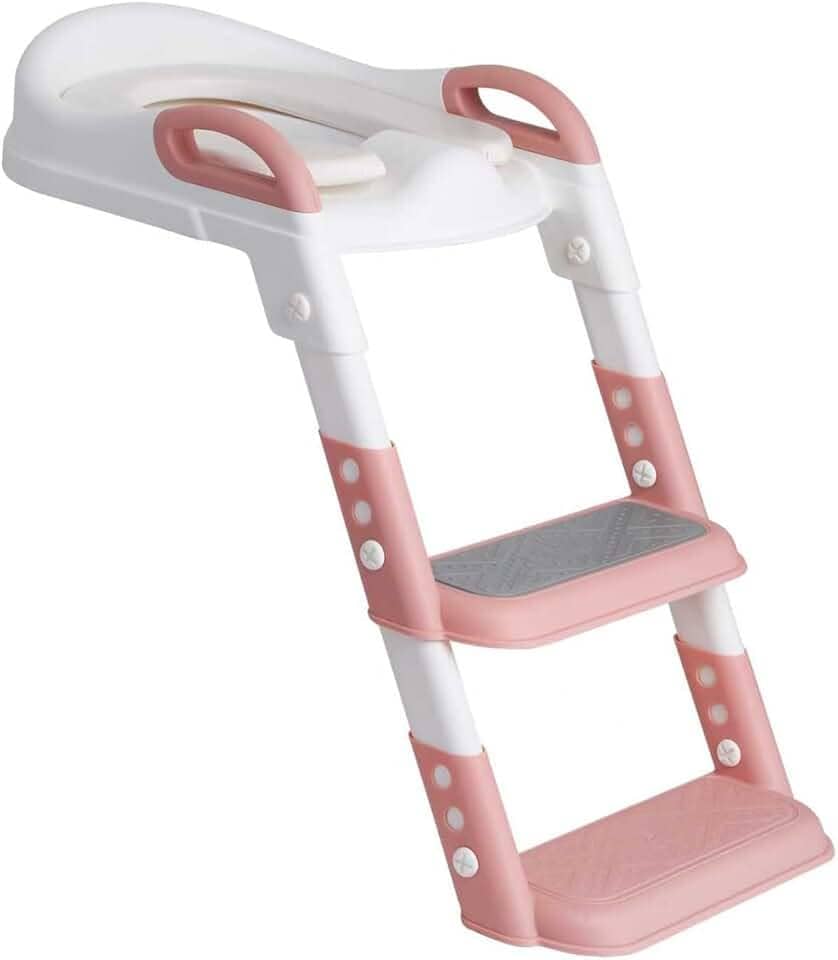 Redutor de Assento Infantil Ajustável Antiderrapante Rosa Confortável e Ergonômico para Desfralde OHANA BABY