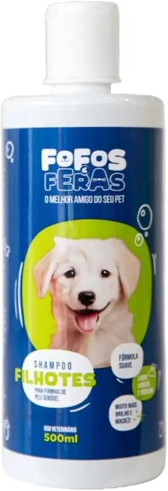 Shampoo para Filhotes 500ml – Para Cães e Gatos – Proteção Desde o Primeiro Banho