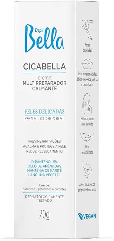 Depil Bella - Cicabella Creme Multirreparador Calmante 20g