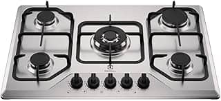 Electrolux Cooktop 5 Bocas a Gás Electrolux Inox Experience Multi Chama e Grade Ferro Fundido (KE5XC) Bivolt