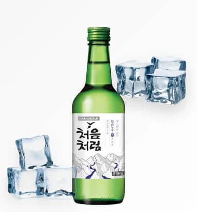 Soju Bebida Alcoólica Coreana Sabor Original 360ml