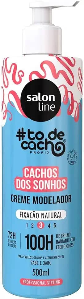 Salon Line Cr Modelador #Todecacho Cachos Fix Nat 500ml 32442