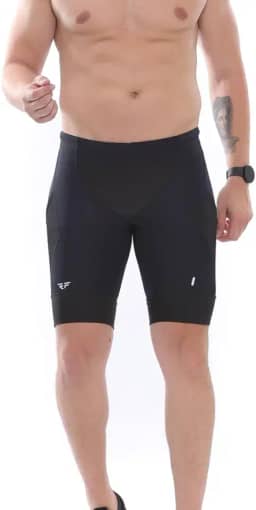 Bermuda Compressão Corrida Pro Racing Com Bolso Carbon Elite ElementFit