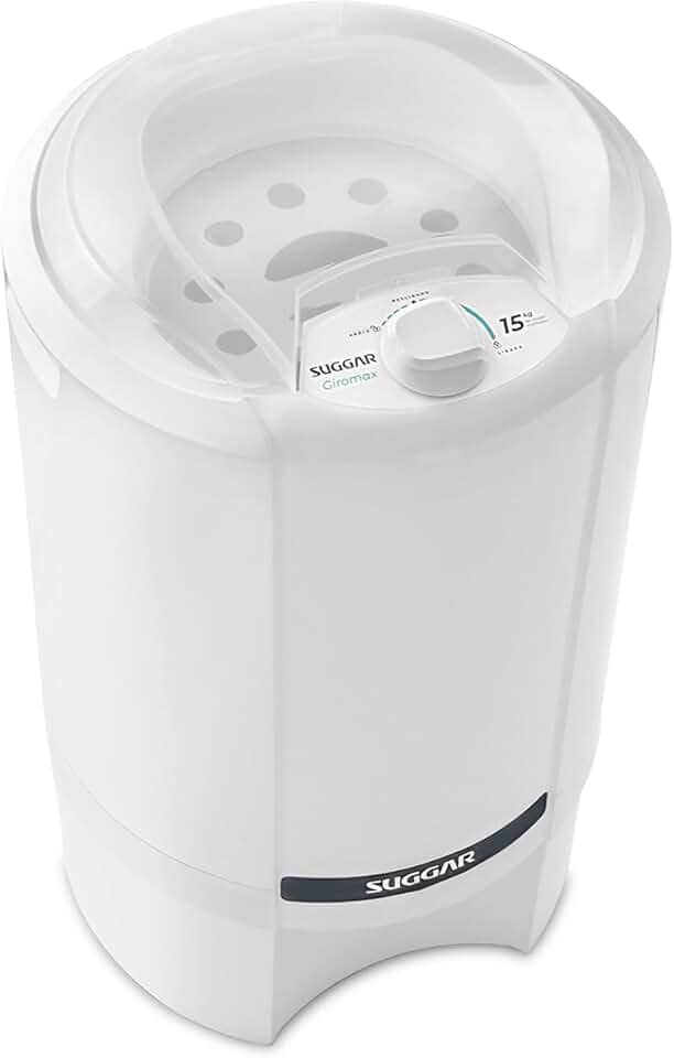 SUGGAR CENTRIFUGA DE ROUPAS GIROMAX 15KG BRANCA 110V CT1501BR