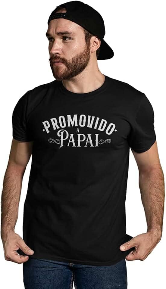 Camiseta Masculina Promovido a Papai do Ano Presente Pai