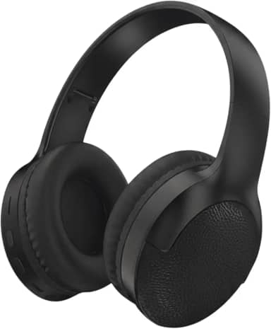 Fone de Ouvido Bluetooth 5.3 On-ear. Cancelamento de Ruído e Regulavel para Corridas e Academia, Headphone Sem Fio com Microfone Integrado Confortavel e Dobravel Compativel com Android e IOS. (Preto)