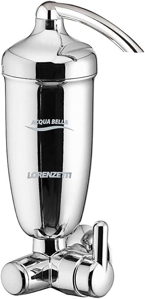 Purificador de Água com Registro Acqua Bella, Lorenzetti, 7411814, Cromado, Pequeno