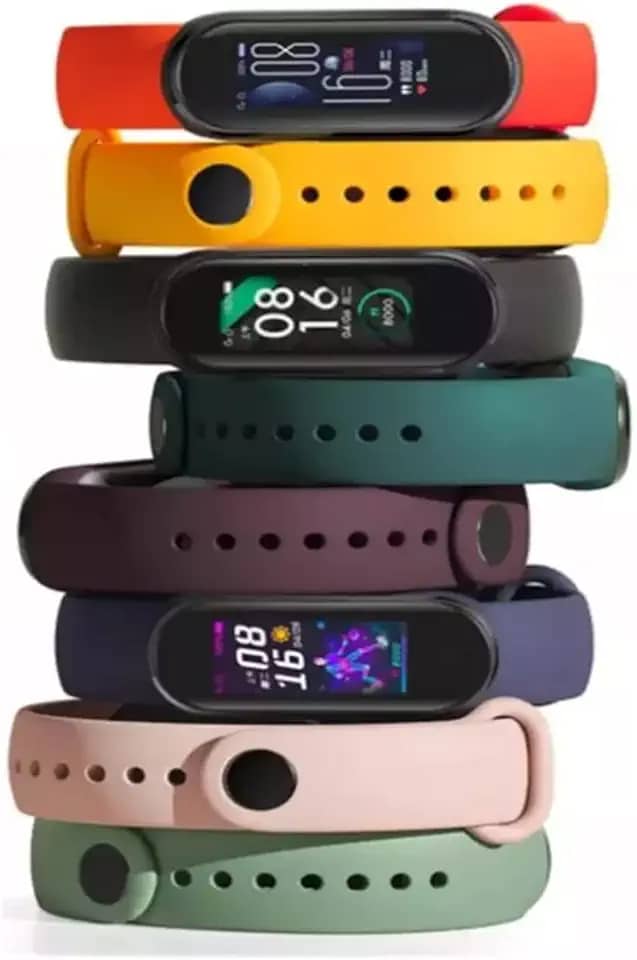 Pulseira para Mi Band 6 Xiaomi Kit com 8 unidades