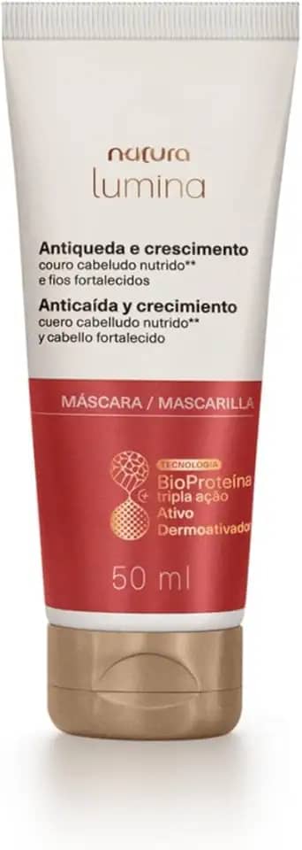 Lumina Máscara Antiqueda e Crescimento para Cabelo, 50ml
