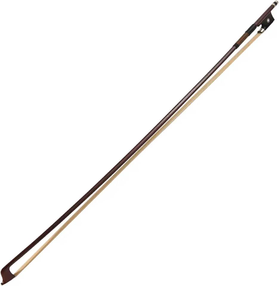 Arcos de Violino Tamanho Completo 4 Madeira Brasileira com Cabelo Cavalo Enrolado à Mão Acessórios Leves para Instrument