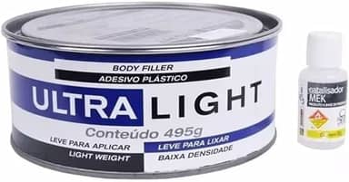 MASSA PLÁSTICA ULTRA LIGHT 495gr