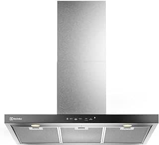 Coifa de Parede Electrolux 90cm Inox Experience com Inteligência Artificial e Alto Poder Sucção (CE9TF) - 127V