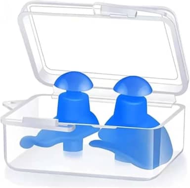 Protetor Tampão de Ouvido para Natação de Silicone