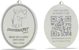Furacão Pet Médioalha Identidade Pet Para Cães