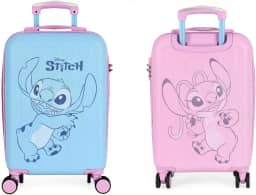 Mala de Bordo Stitch e Angel Dupla Face MF10482SC0200 Luxcel