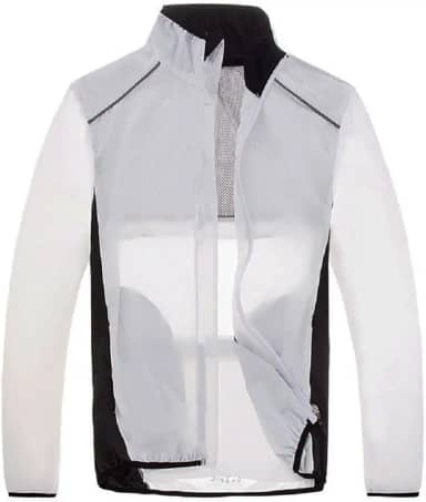 Jaqueta Corta Vento Refletivo Bolso Invisível Ciclismo Bike